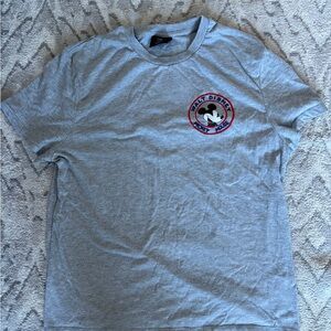 Disney Gray Tee Mickey Mouse Medium